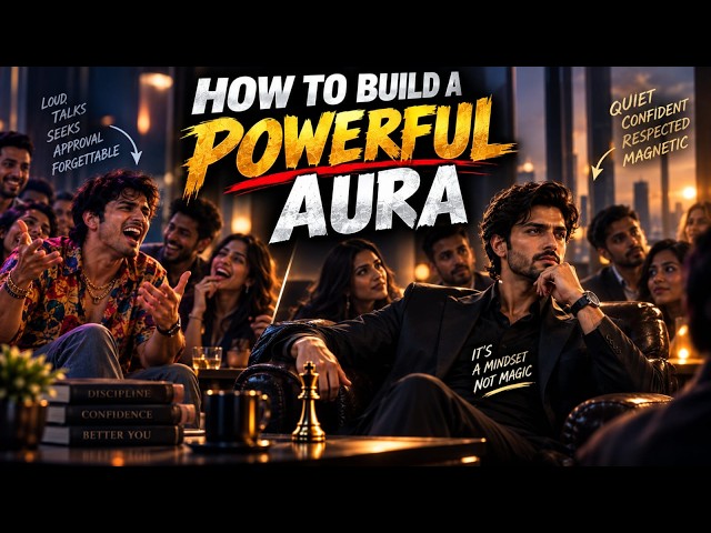 How to Build a Powerful Aura | 7 Secrets to Become Magnetic & Unstoppable #aura #confidence #value