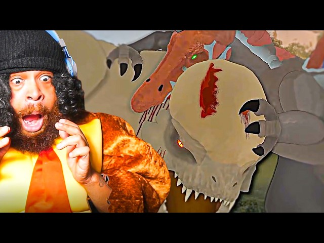 Fatredguy Reacts to! Distortus Rex VS The Big 4 | Jurassic World | Animation