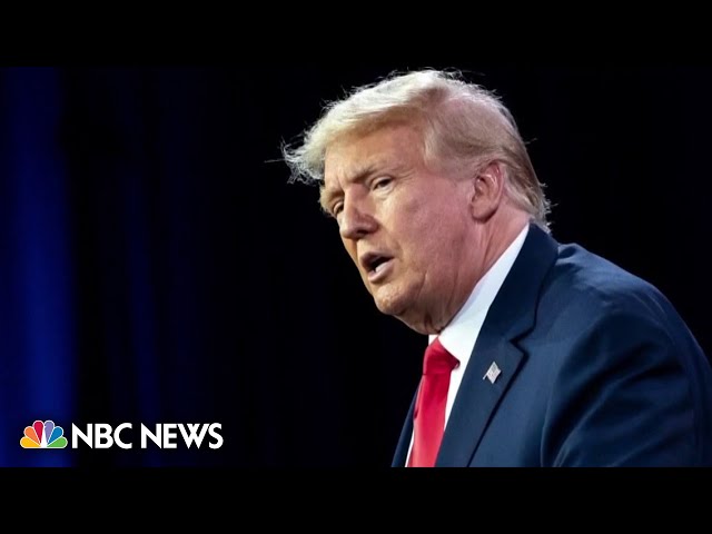 Audio from 2021 reveals Trump discussing classified documents
