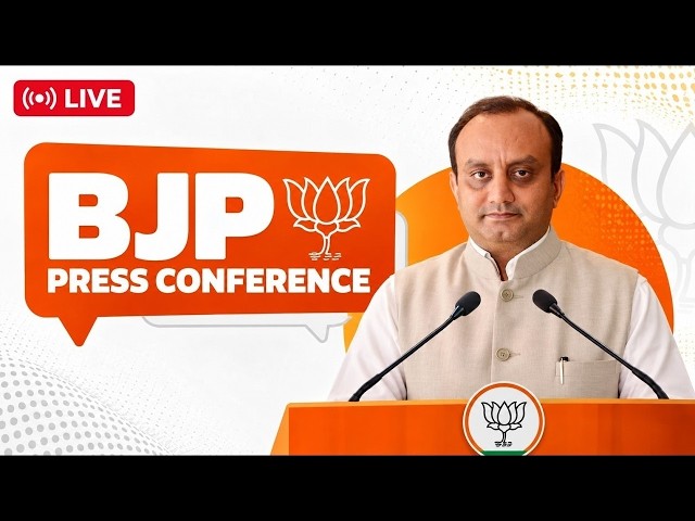 LIVE: BJP National Spokesperson Dr Sudhanshu Trivedi addresses a press conference in New Delhi.