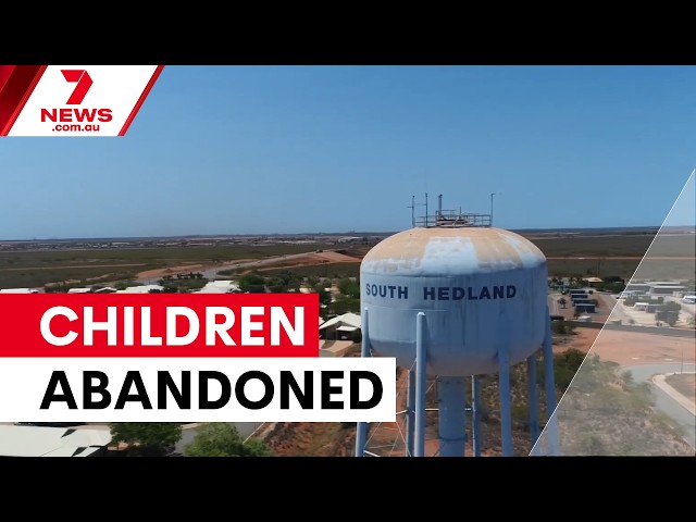 Fifteen children found living alone in Port Hedland | 7NEWS
