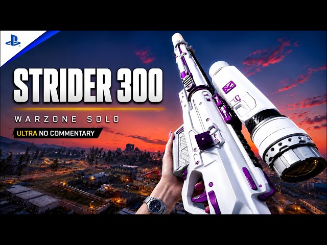 Warzone Solo with Strider 300 Sniper - No Commentary 