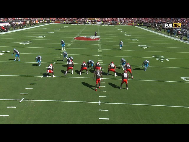 DESHAUN WATSON ESCAPES THE SACK AND GETS THE FIRST