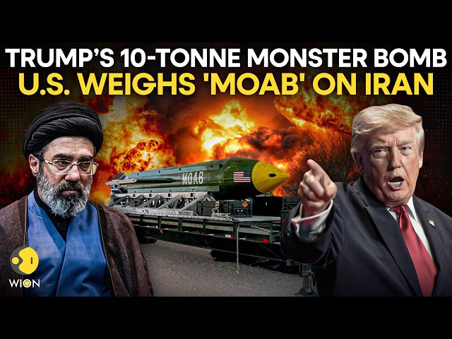 US-Iran War LIVE: Trump Threatens Iran With DEADLY ‘Mother Of All Bombs’ Strike | WION Live