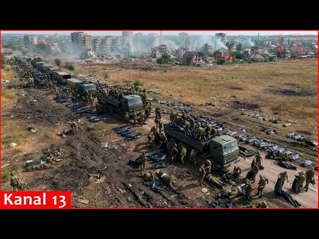 Piles of dead Russians line the approaches to Pokrovsk: mass destruction of Putin's soldiers
