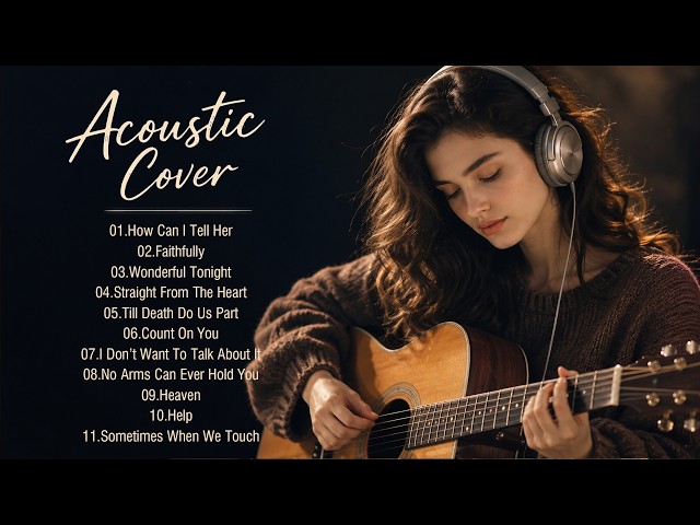 Beautiful 70s 80s 90s Soft Rock Love Songs – Acoustic Covers by Female Vocal
