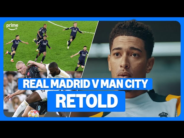 Real Madrid v Man City's 23/24 UCL knock-out CLASSIC retold by Real Madrid's staff & stars 🤩⚪️
