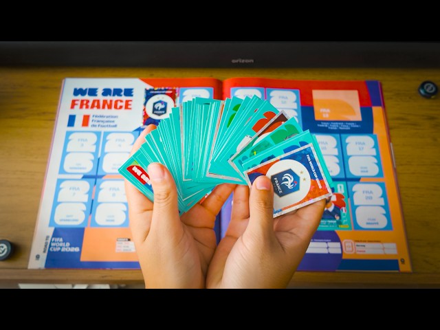 FILLING MY SECOND WORLD CUP ALBUM WITH DUPLICATE STICKERS | FINAL GROUPS | PANINI EDITION