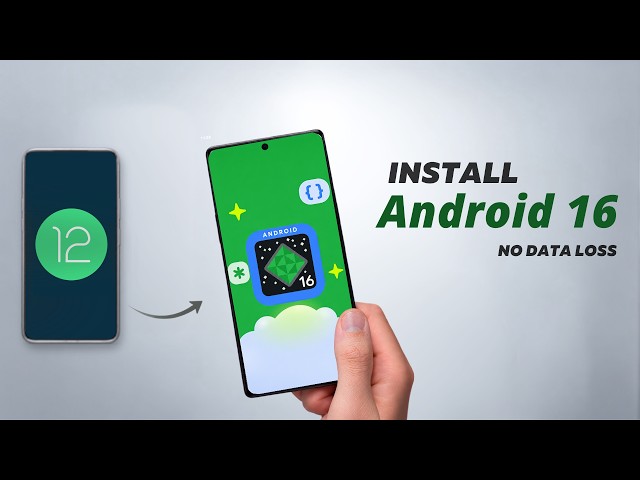 Install Android 16 on ANY Android Phone — No PC, No Root, No Data Loss!