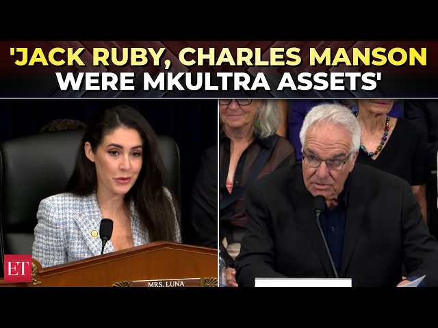 'To keep Jack Ruby from telling his story…': Witness drops explosive MKULTRA claim at House hearing