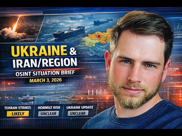 Iran Escalation & Ukraine Front — Daily OSINT Situation Brief (Mar 3, 2026)