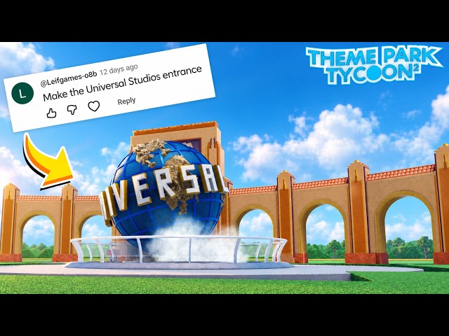 Making BLUEPRINTS YOU SUGGESTED in Theme Park Tycoon 2 (feat. TAPM)