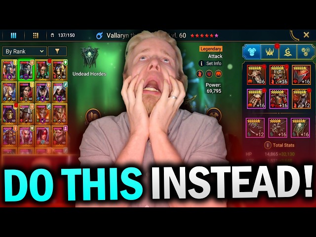 "STOP EVERYTHING YOU'RE DOING!" - Account Takeover Gone Wrong?? - Raid Shadow Legends