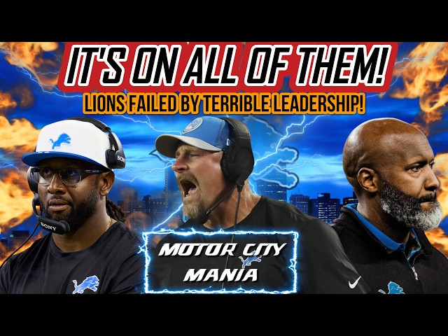 Detroit Lions COACHING EMBARRASSED In HUMILIATING Lose To Panthers!