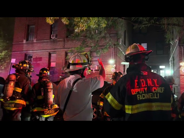 FDNY Bronx 10-75 Box 3562 Fire in the Basement of a 6 Story Multiple Dwelling 