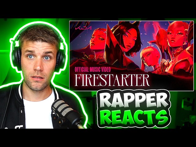THEY'RE BACK?! K/DA FIRESTARTER ft. MIYEON and SOYEON of i-dle, Sophie Powers, Mimi Webb REACTION