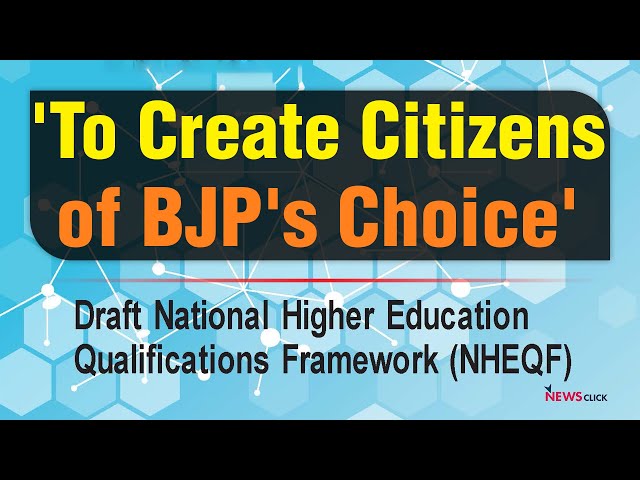 Explainer - National Higher Education Qualifications Framework (NHEQF)