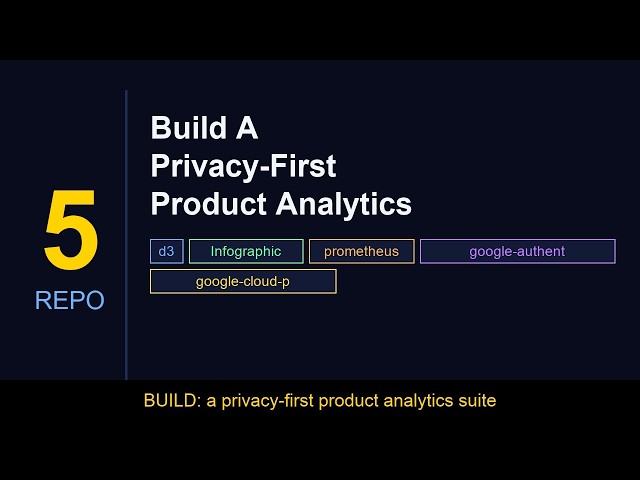 Build Analytics Platform with 5 Open-Source Repos