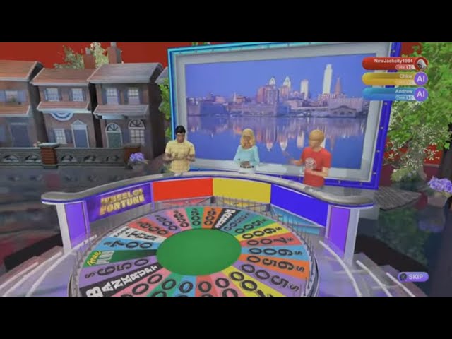 Wheel of Fortune (PS4) 2024 Игровой процесс, игра 1