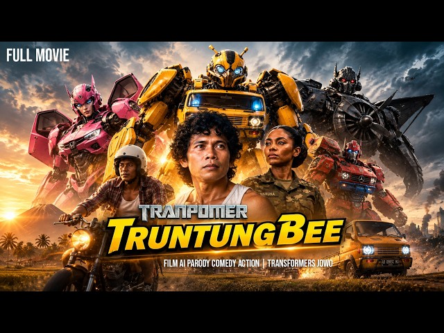 Transformers Jowo Full Movie || Tranpomer TruntungBi (Film Parody AI Action Comedy) By AntVideograph