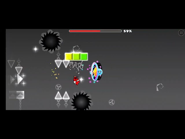 Attempting to beat my first demon (biggest crashout) geometry dash#3