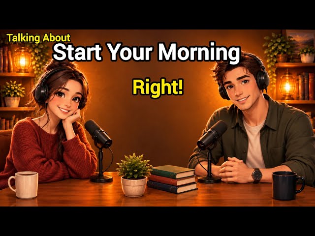  How to Build a Productive Morning Routine to Improve Your English Every Day | English Conversation