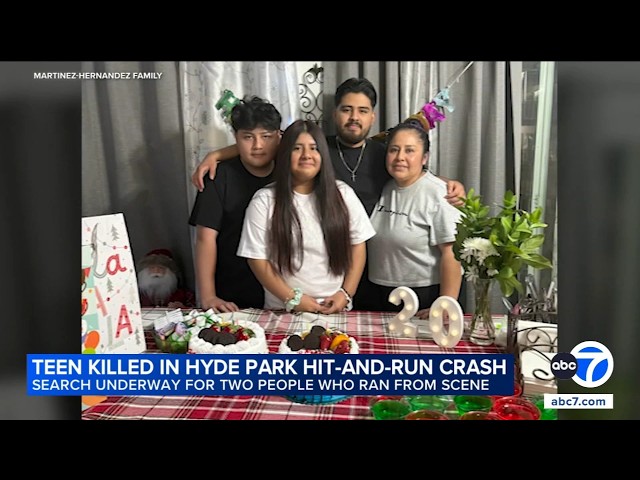 Teen boy killed, sister injured in hit-and-run crash while crossing street with mom in LA