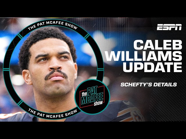 Schefty's notes on Caleb Williams' injury, Falcons QBs & Sam Darnold's status | The Pat McAfee Show