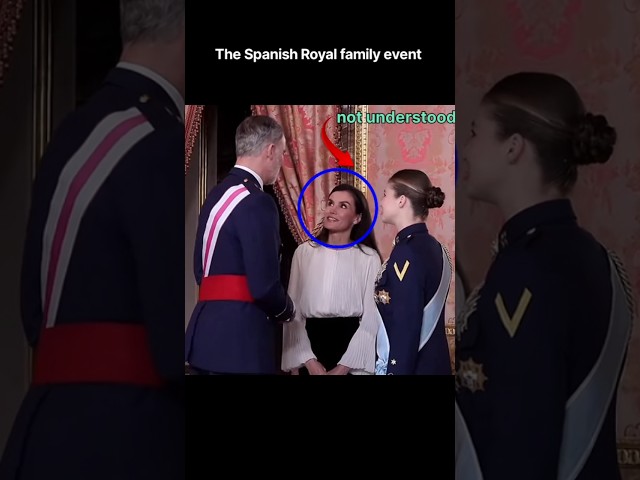 Queen letizia does not understand shorts #shorts #princess #leonor