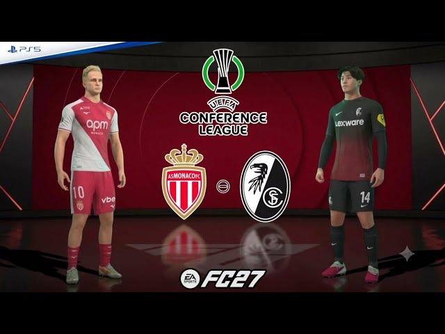 AS Monaco vs SC Freiburg | UEFA Conference League 26/27 | FC 27 – PS5™