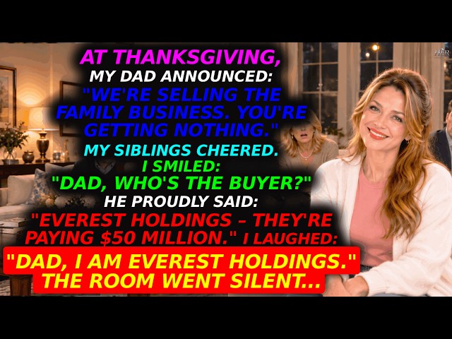 At Thanksgiving, My Dad Announced: "We'Re Selling The Family Business - You'Re Getting Nothing"