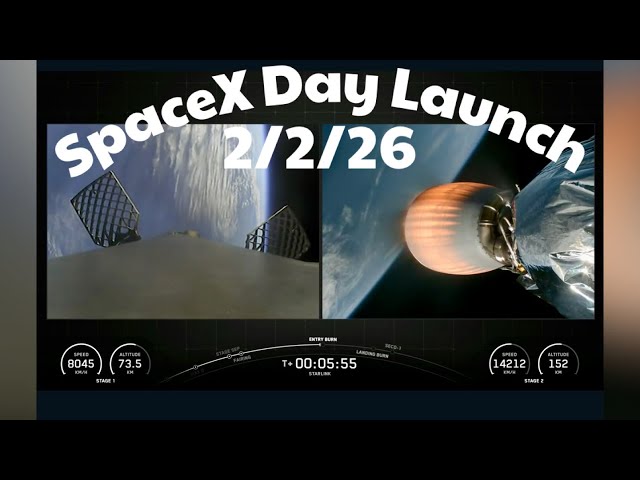 SpaceX Day Launch 2/2/26