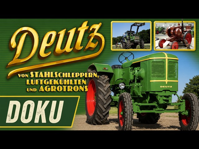 TRACTOR LEGENDS | DEUTZ – From Steel Tractors, Air-Cooled Classics, and Agrotrons (Agricultural T...