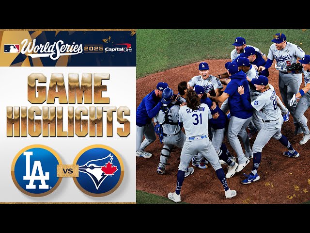 Dodgers vs. Blue Jays World Series Game 7 Highlights (11/1/25) | MLB Highlights