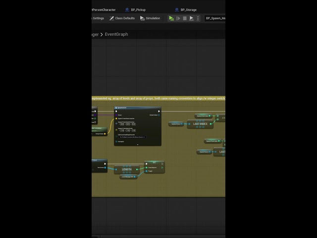 Unreal Engine 5.7.4 - Game Dev 058 - Organiser Simulation Game #12