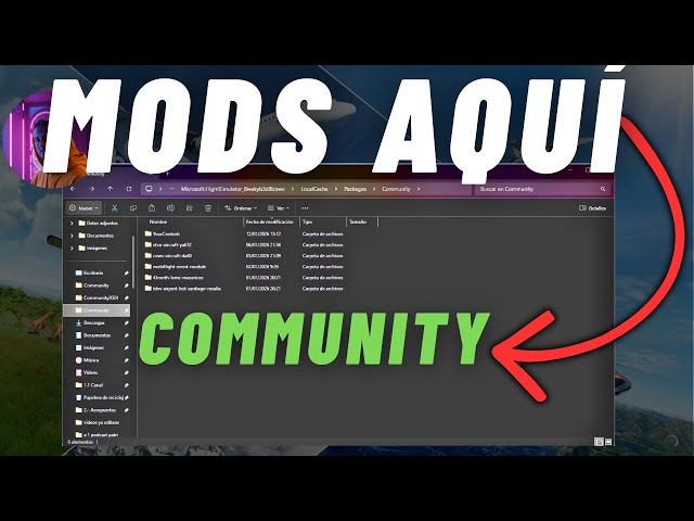 The CORRECT way to install ADDONS in MSFS | Microsoft Flight Simulator 2024 Spanish