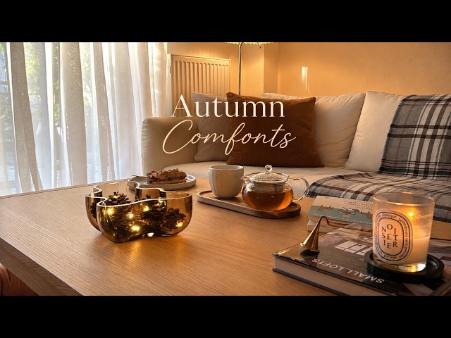 Cozy Autumn Day at Home 🍂  Homemade Soup & Apple Pie to Welcome October