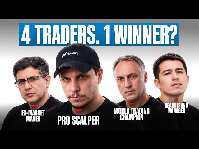 4 Trading Champions Trade the Same Session (Live Trading)