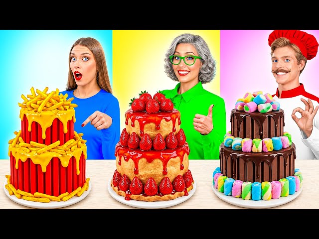 Me vs Grandma Cooking Challenge | Epic Hacks and Recipes by Multi DO Challenge