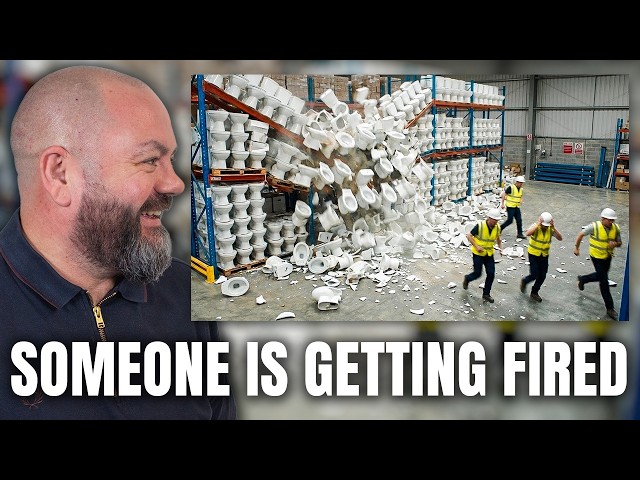 Most Expensive Warehouse Fails Caught on Camera REACTION | OFFICE BLOKES REACT!!