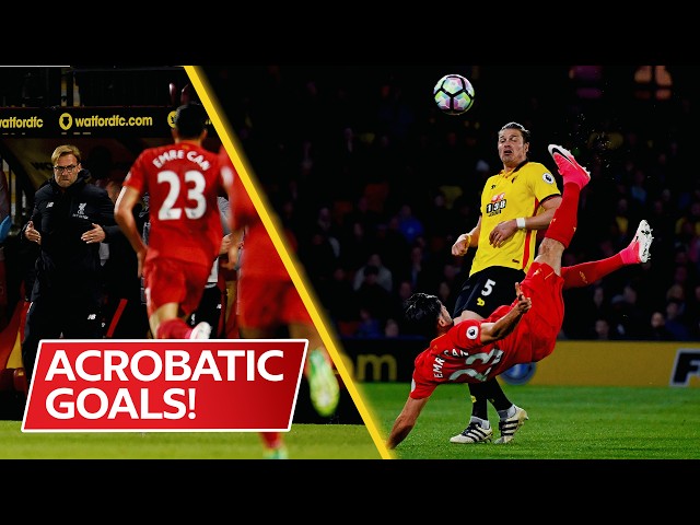 INCREDIBLE bicycle kick goals! Crouch, Can, Shaqiri, Mane! Liverpool FC