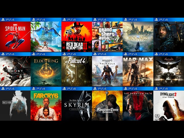 Top 30 Best PS4 OPEN WORLD Games (Updated)