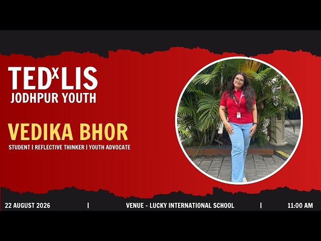 The Mathematics of Unevenness : The Power Law | Vedika Bhor | TEDxLIS Jodhpur Youth
