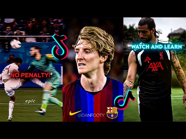 BEST FOOTBALL EDITS - SKILLS, FAILS, GOALS | TIKTOK & REELS