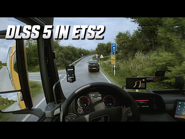 DLSS 5 in ETS2? | Full Tutorial with Snowymoon and Gameplay Test