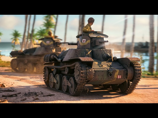 When Ha-Go Tanks Ambushed M3 Stuarts
