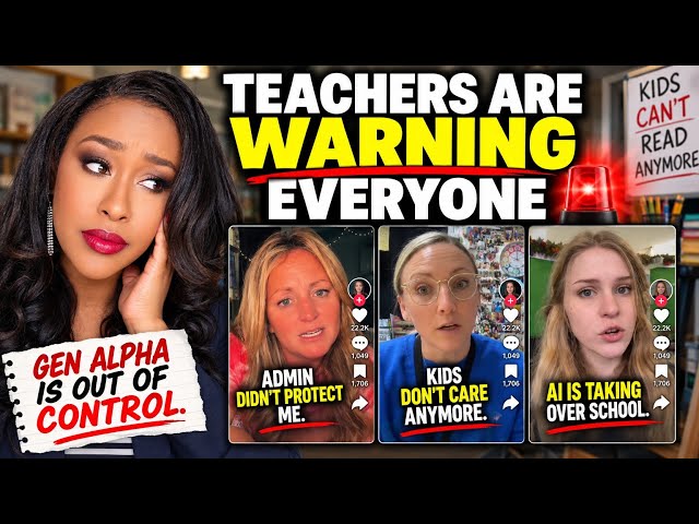 Teachers Are QUITTING Over Gen Alpha & WARNING Us: Students Don’t Care & Schools Won’t Let Them FAIL