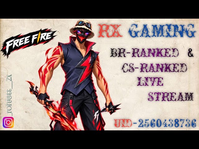 RX GAMING live stream BR-RANKED & CS-RANKED