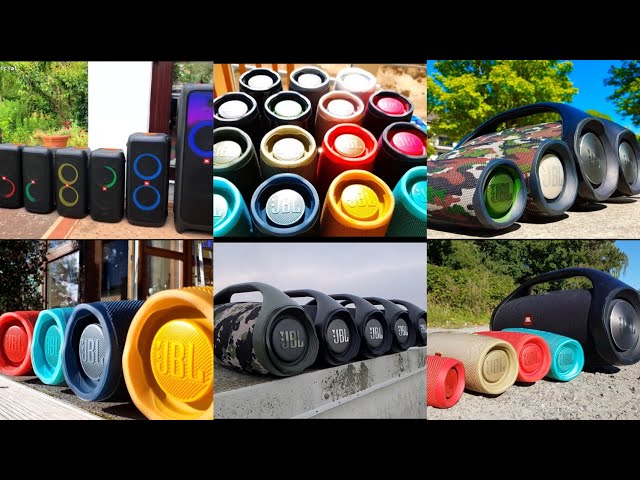 LOTS of JBL speakers BASS test COMPILATION !!! 😱