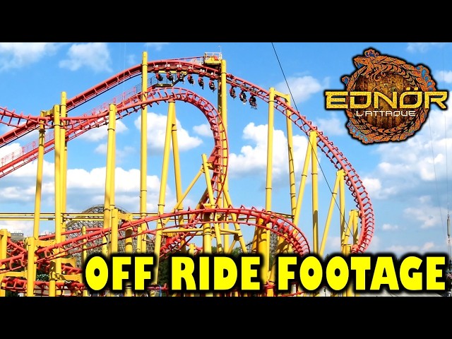 Ednor L'Attaque at La Ronde Off-Ride Footage (No Copyright)